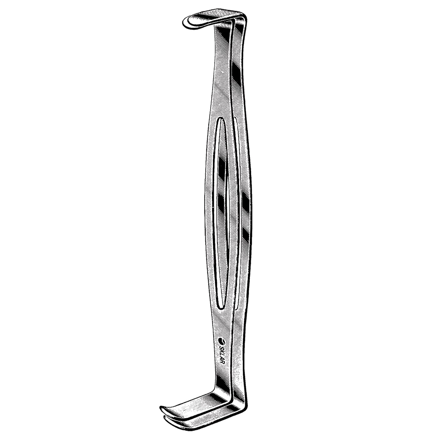 US Army Retractor, Double Ended,   8.25", 2/pk (DROP SHIP ONLY)