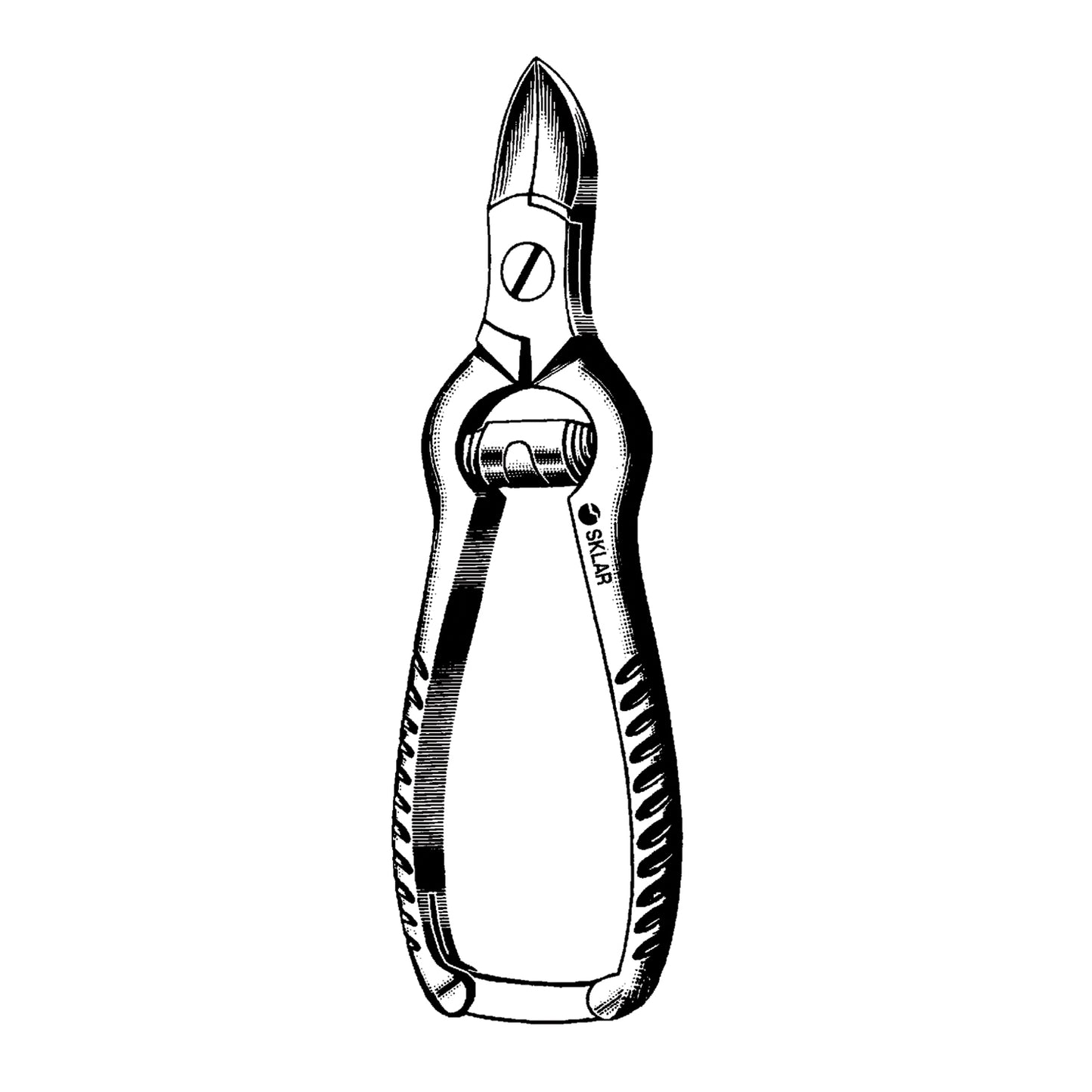 Nail Nipper, Concave Blades, Barrel Spring, 5.5" Overall Length (DROP SHIP ONLY)