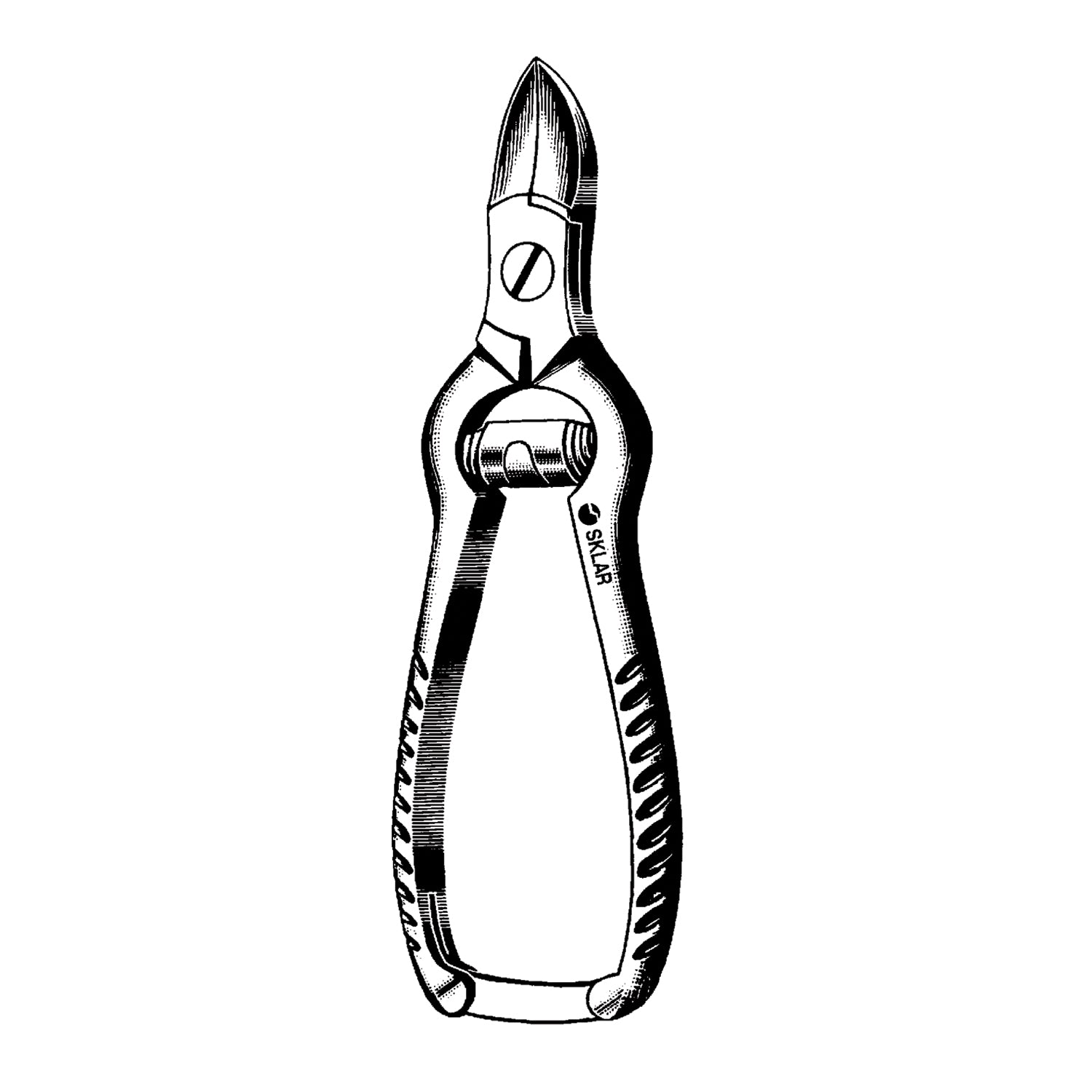Nail Nipper, Concave Blades, Barrel Spring, 5.5" Overall Length (DROP SHIP ONLY)