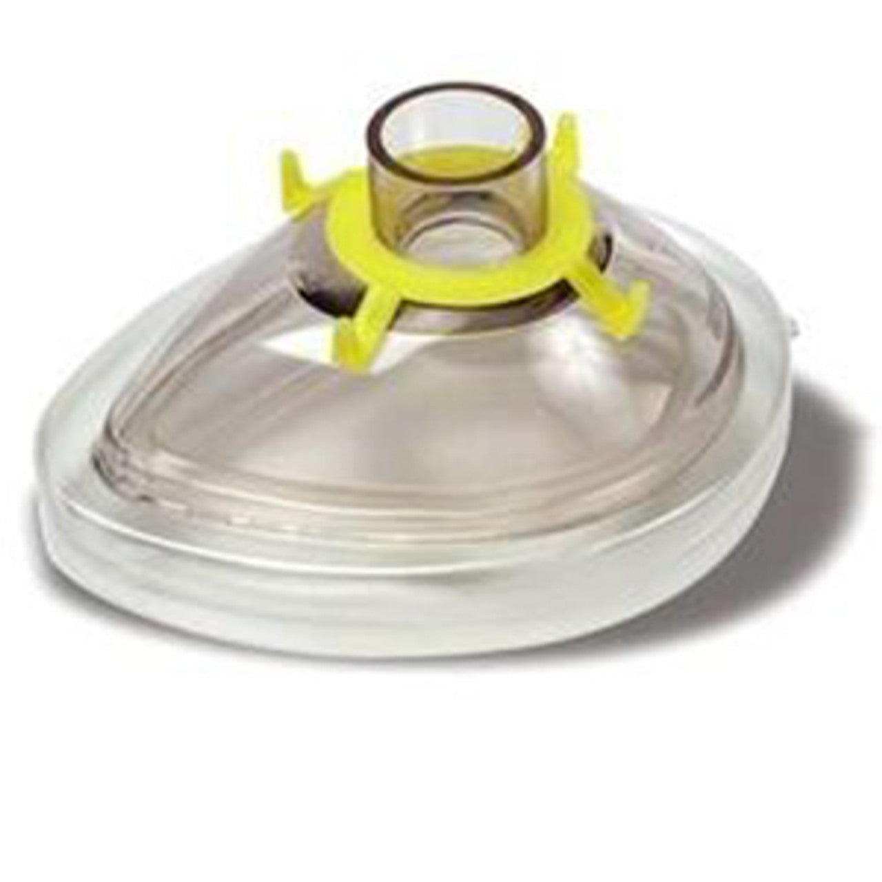 Anesthesia Breathing Mask, Small Adult, Inflation Valve, Soft Cush, Yellow Hook Ring, 30/cs (US Only)