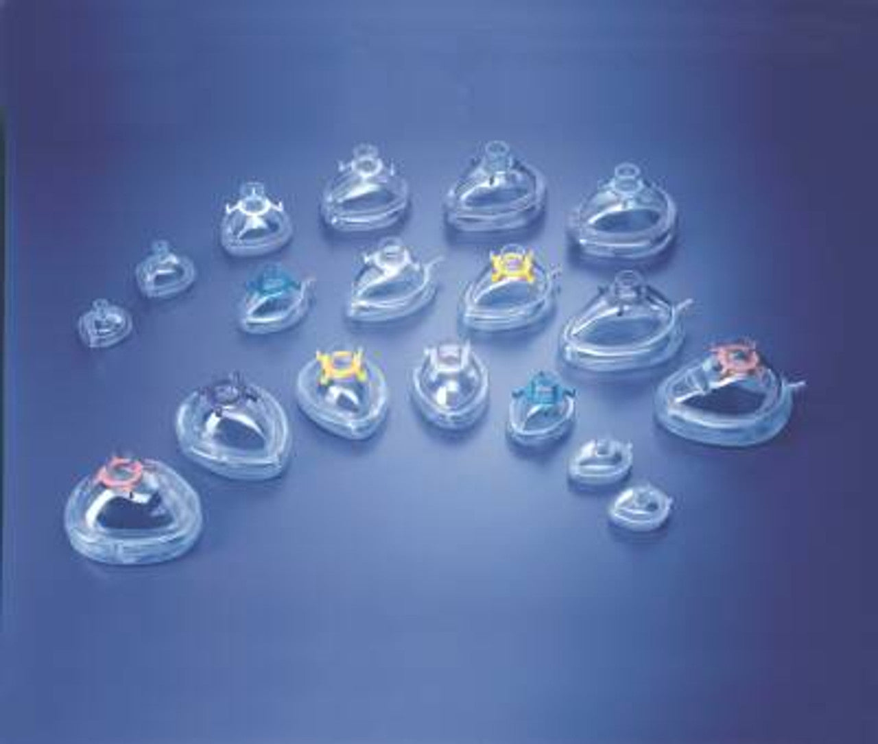 Anesthesia Breathing Mask, Infant, Inflation Valve, Soft Cush, without Hook Ring, 30/cs (US Only)