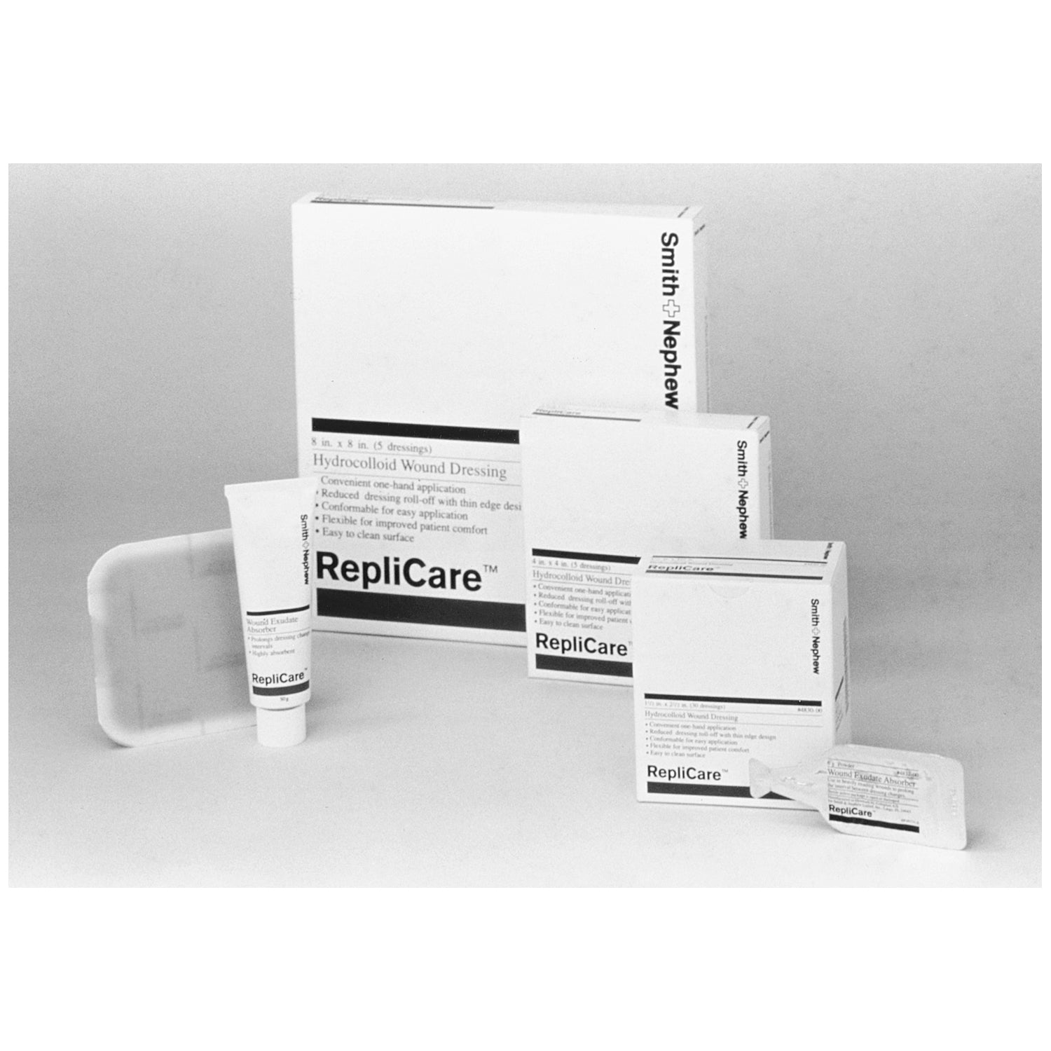 Hydrocolloid Dressing, 8" x 8", 5/pkg, 6 pkg/cs (US Only)