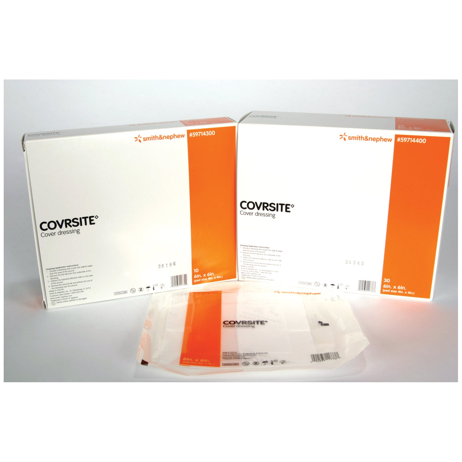 Cover Dressing, 6" x 6", 30/pkg, 10 pkg/cs (US Only)
