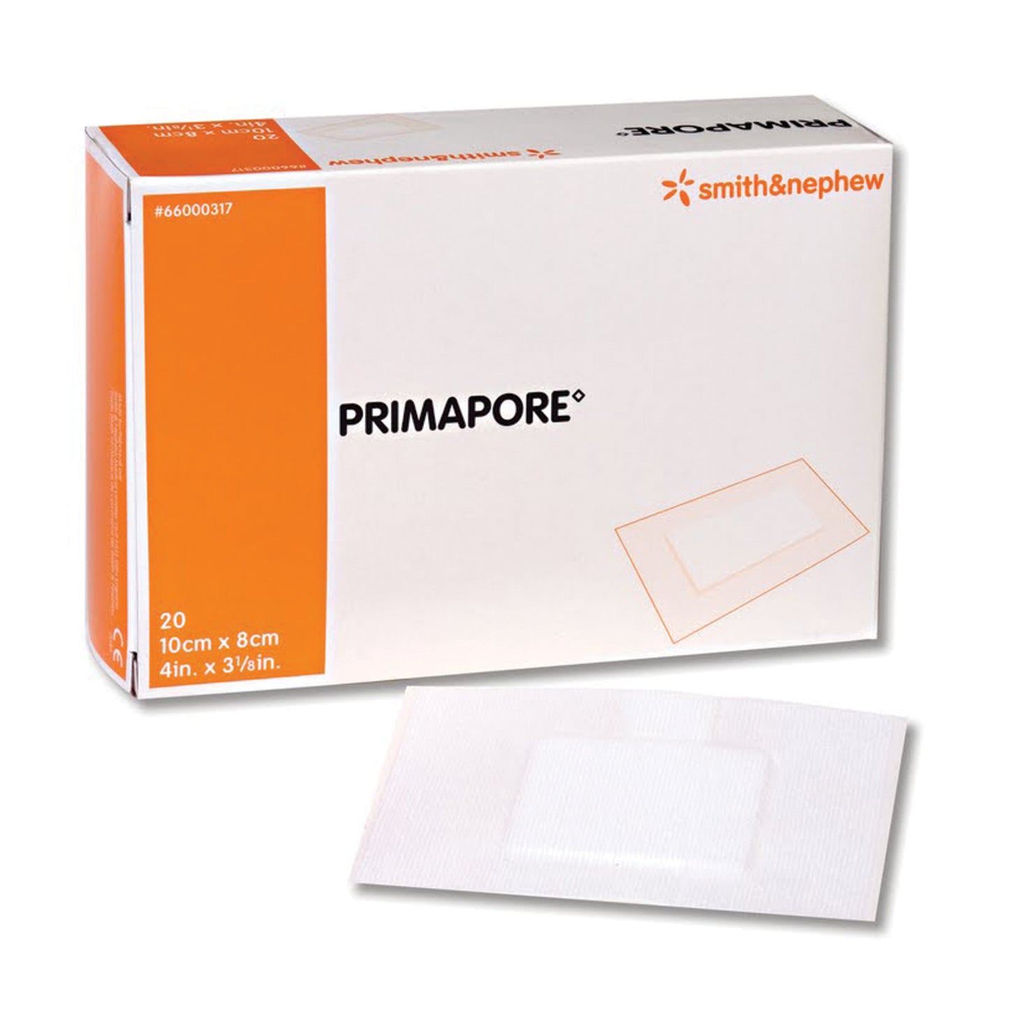 Central IV Adhesive Dressing, 4" x 3 1/8", 20/pkg, 10 pkg/cs (US Only)