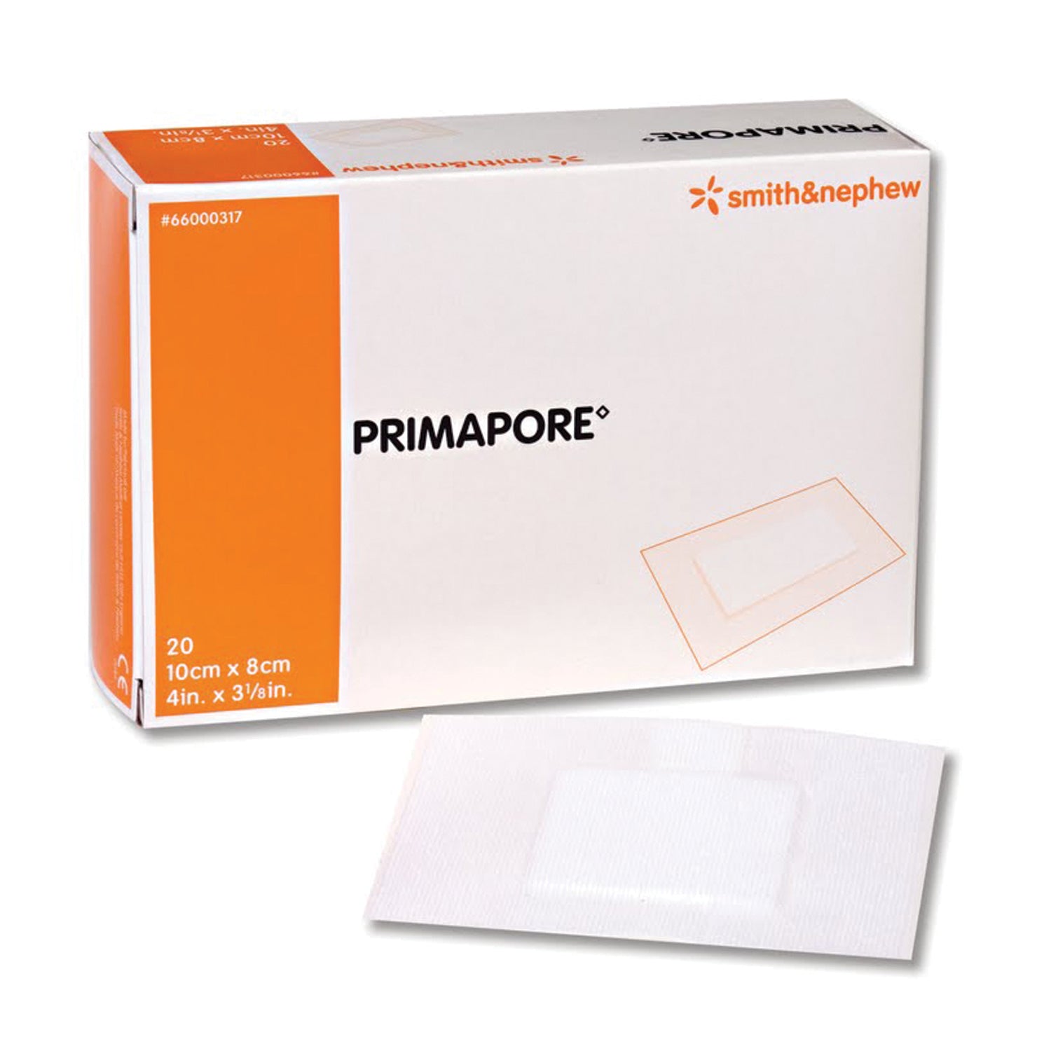 Central IV Adhesive Dressing, 4" x 3 1/8", 20/pkg, 10 pkg/cs (US Only)