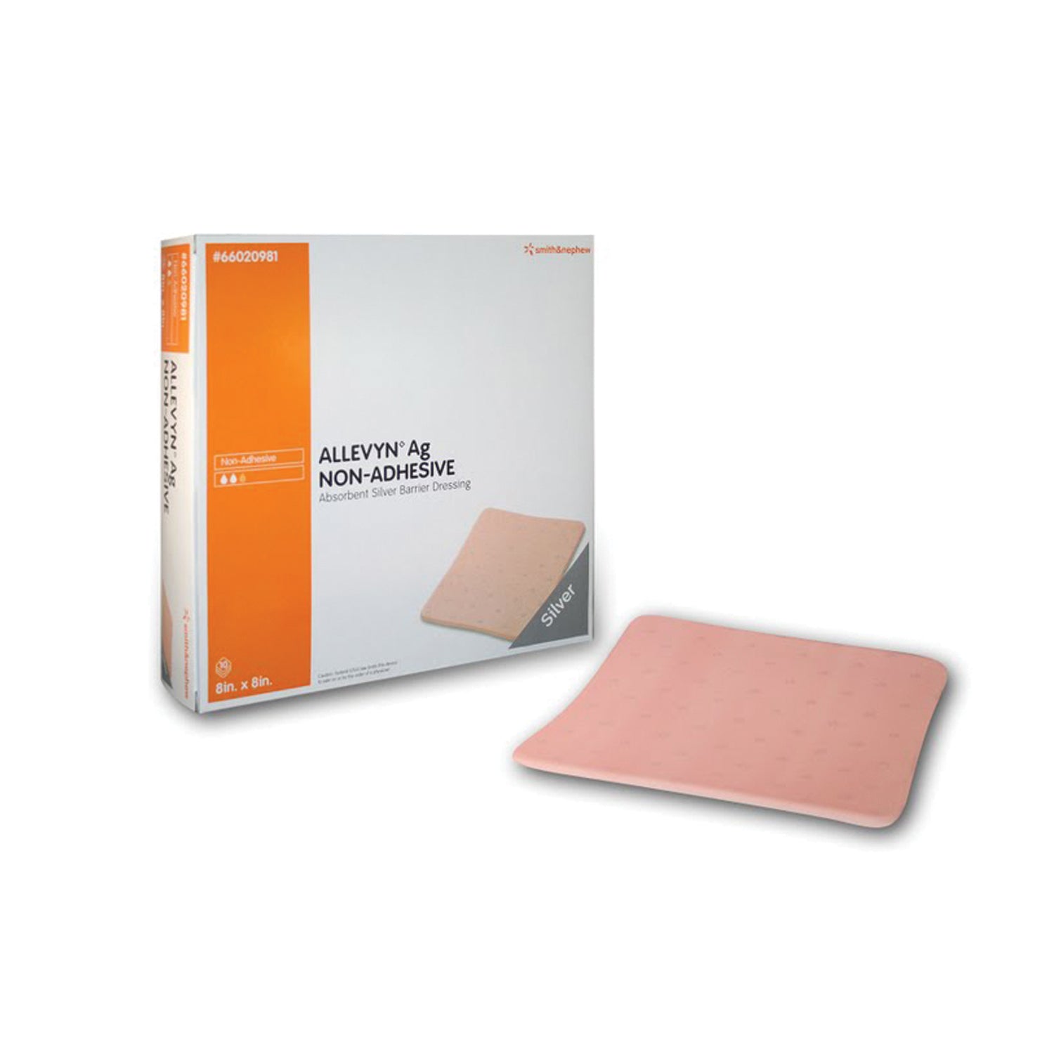 Non-Adhesive Dressing, Hydrocellular, 8" x 8", 10/bx, 2 bx/cs (US Only) (Short-dated; Non-Returnable)
