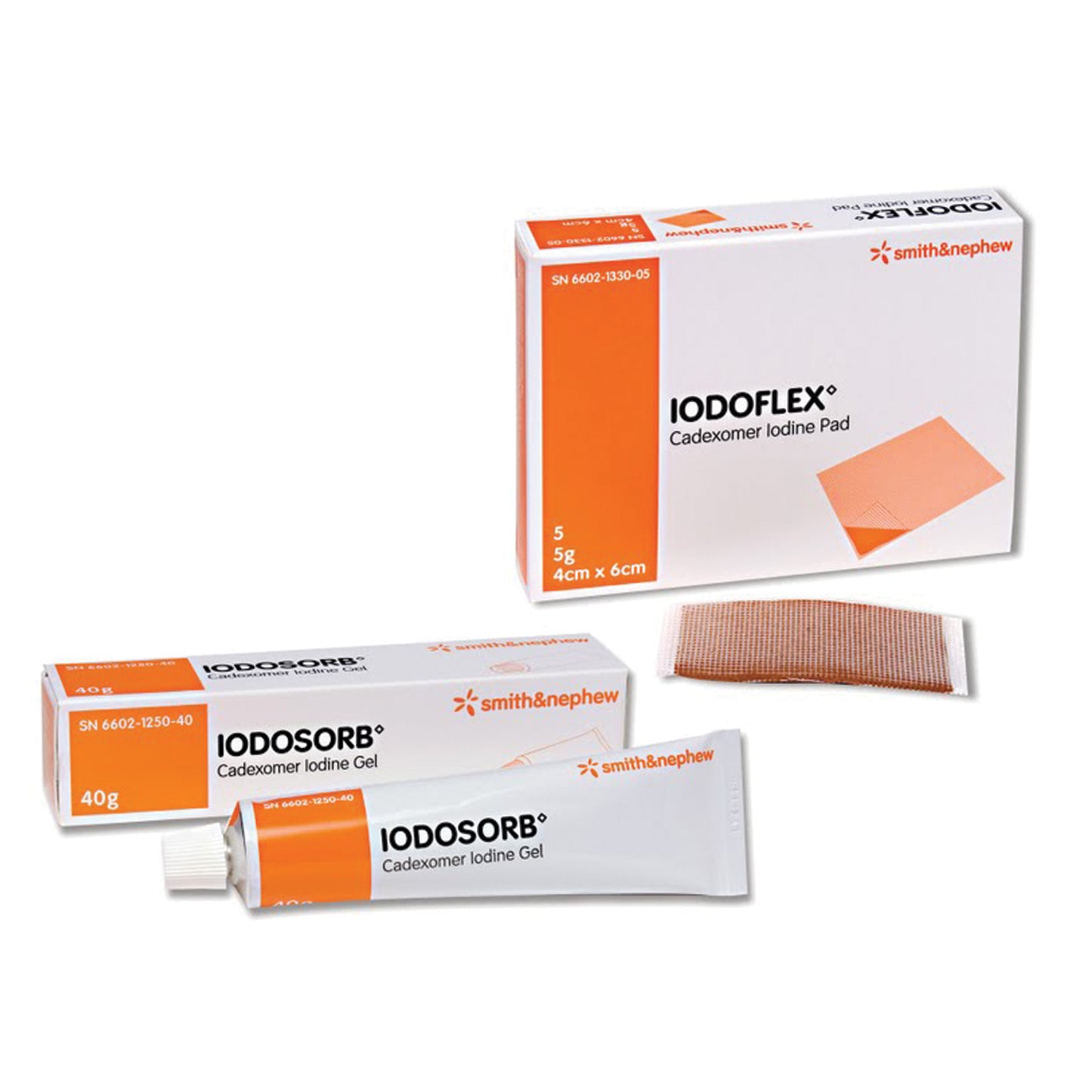 Iodoflex Wound Pad, 3 x 10gm (0.9% Cadexomer iodine), 3/bx, 12bx/cs (US Only)