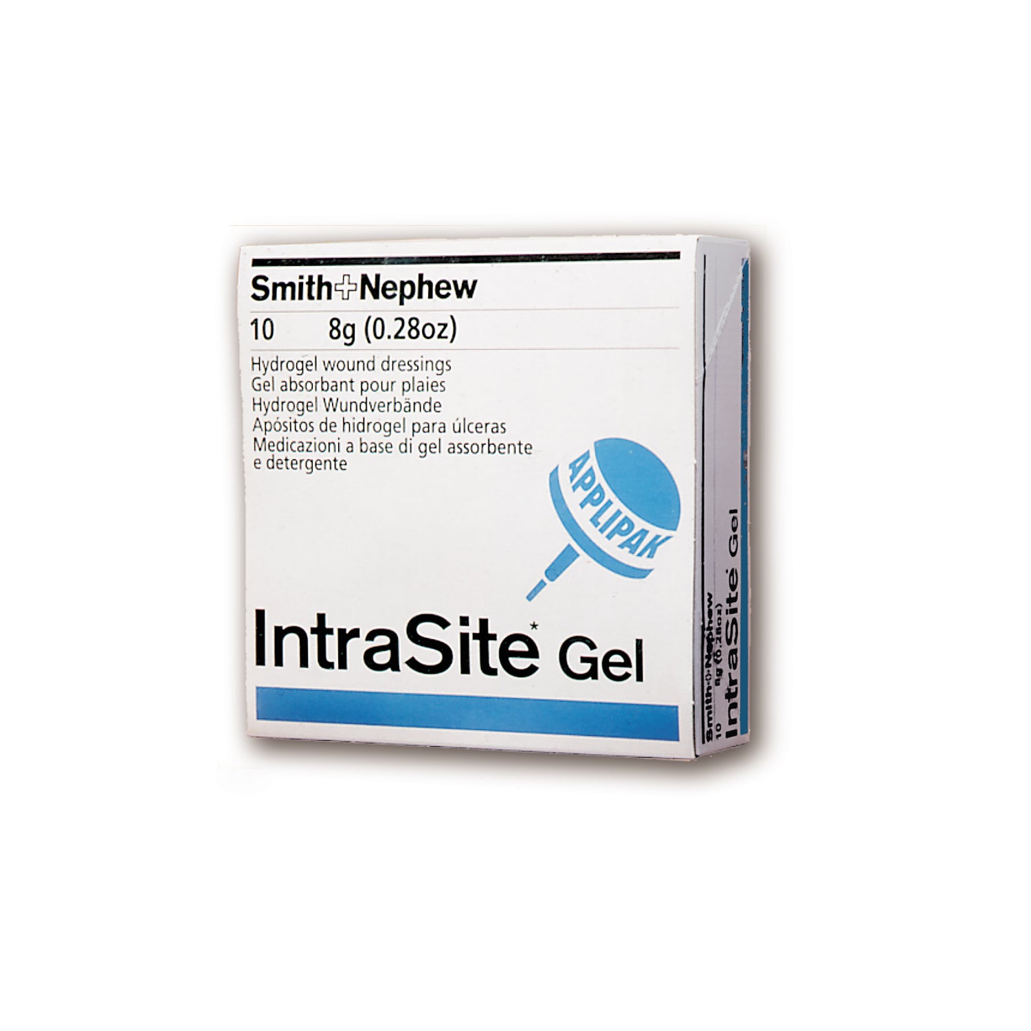 HydrogelWound Gel, 8g (.28 oz) Applipak, 10/pkg, 4 pkg/cs (US Only)