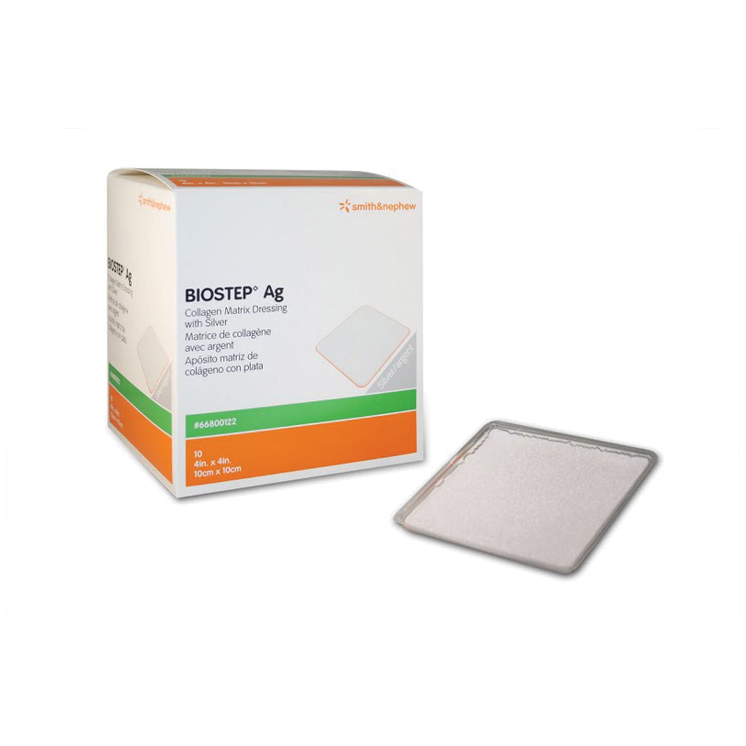 Dressing, Collagen, 4" x 4", BIOSTEP AG, 10/bx (US Only)
