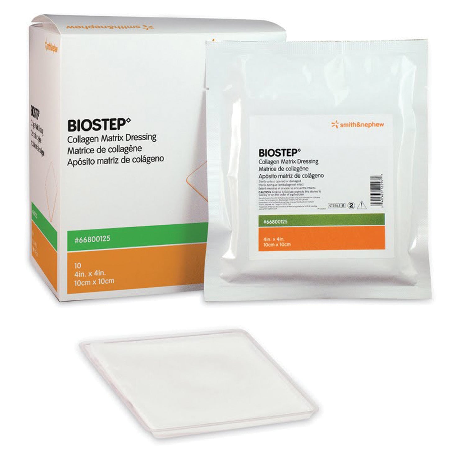 Dressing, Collagen, 4" x 4", BIOSTEP, 10/bx (US Only)
