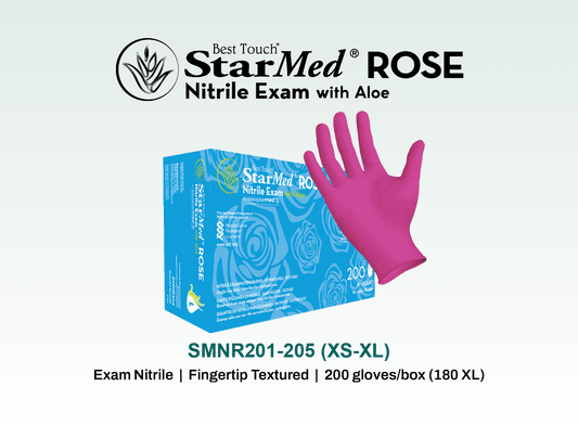 Exam Glove, Nitrile, Powder-Free, Accelerator-Free, Black, X-Small, 100/bx, 10 bx/cs
