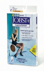 Compression Stocking, Knee High, 15-20 mmHG, Closed Toe, Petite, Natural, Small (Continental US Only)