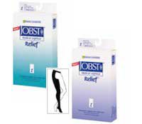 Compression Stockings, Chap Style, 30-40, Open Toe, Right, Beige, Medium (Continental US Only)