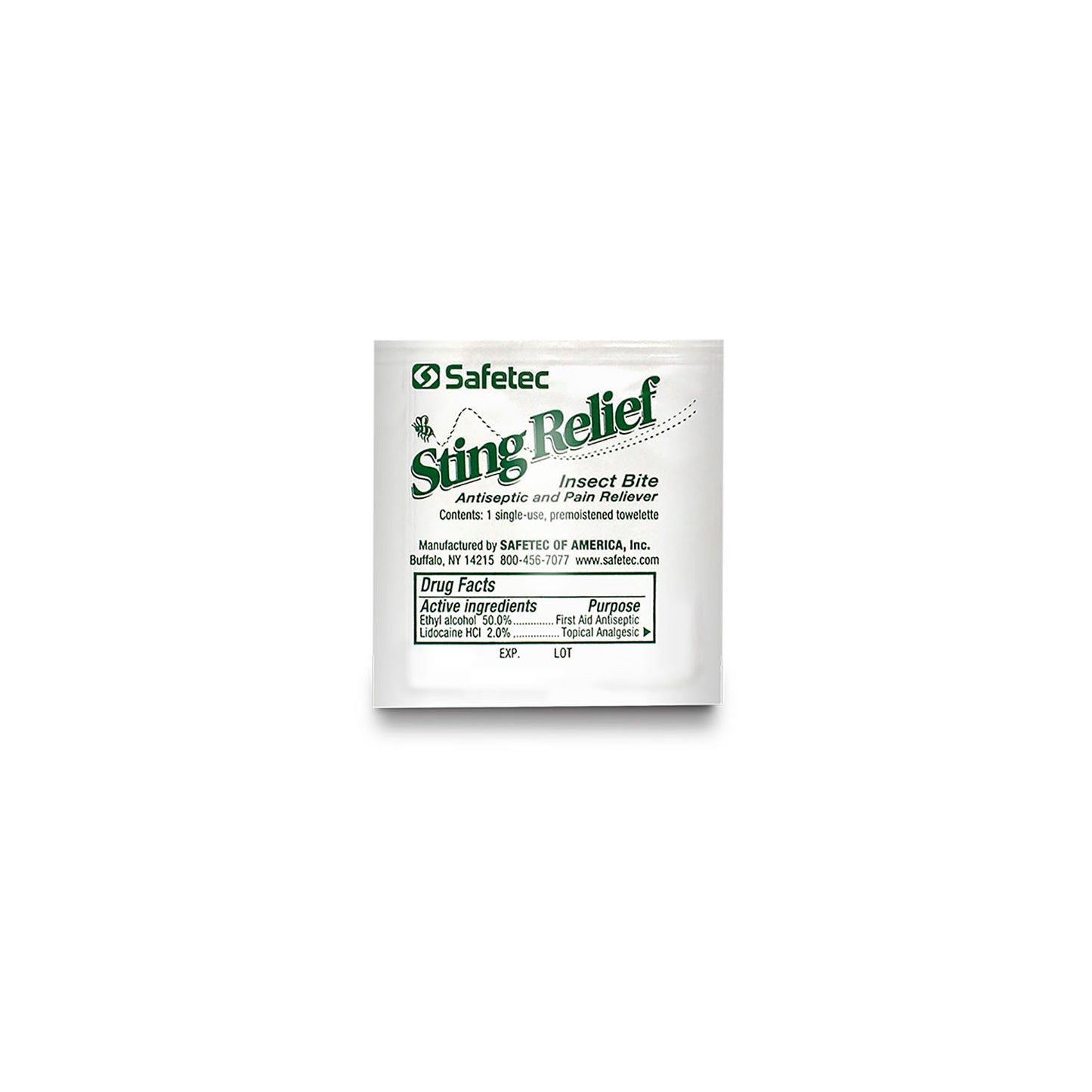 Sting Relief Wipe, Bulk, 3000/cs (Not Available for Sale into Canada)