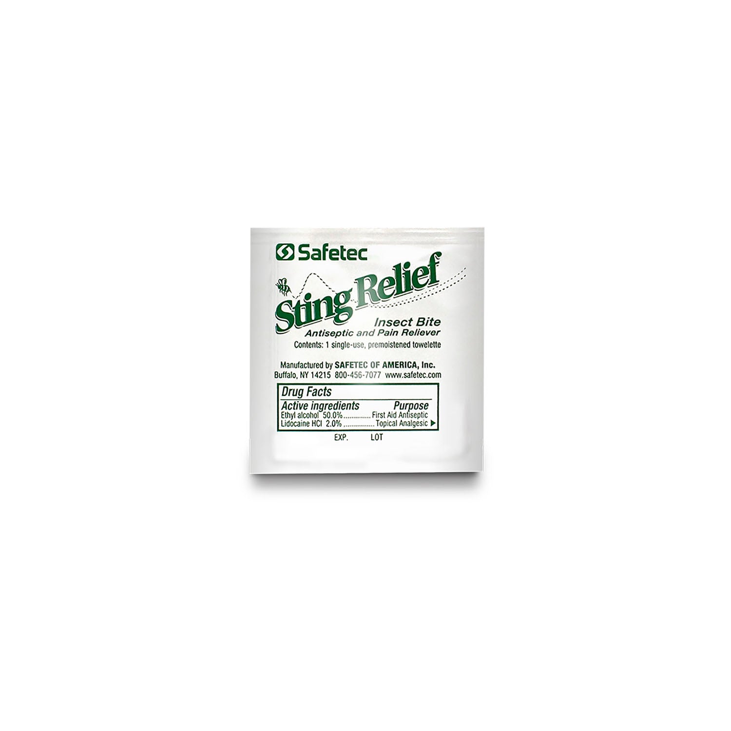 Sting Relief Wipe, Bulk, 3000/cs (Not Available for Sale into Canada)