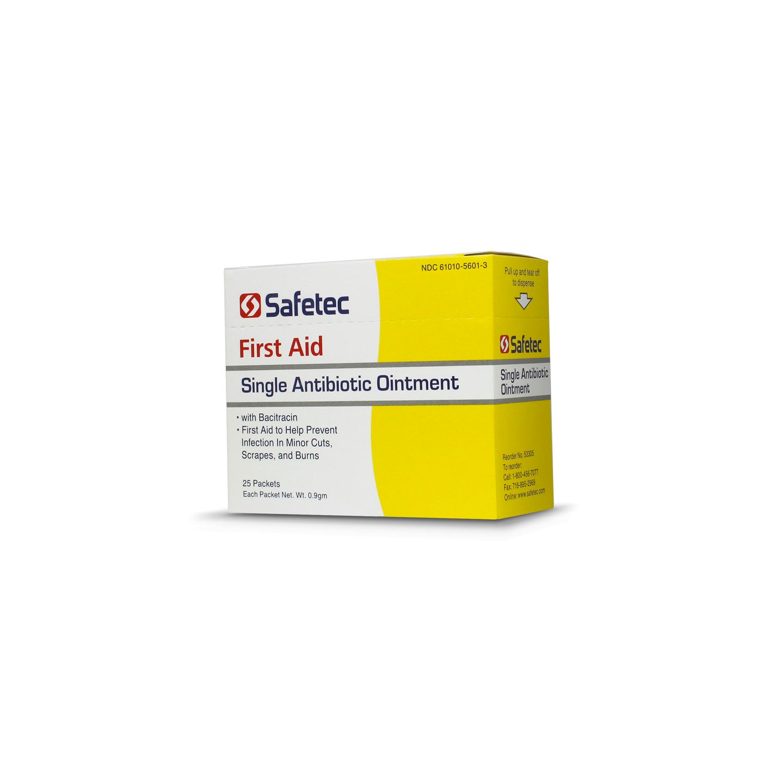 Single Bacitracin .9 Pouch, 25 pch/bx, 36 bx/cs (Not Available for Sale into Canada)