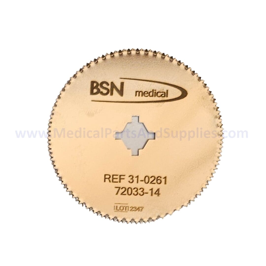 Cast Saw Blade, Stainless Steel, 2 1/2" Diameter