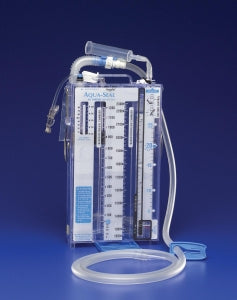 Argyle Aqua-Seal Chest Drainage Unit, Easy Change Connector, 3-Chamber, 2300 cc, Sterile, 5/cs (Continental US Only)