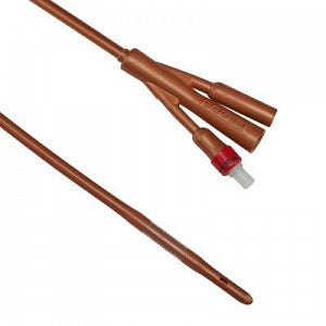 Silver Coated, Silicone Foley Catheter, 30mL, 3-Way, 22FR, 10/ctn (Continental US Only)