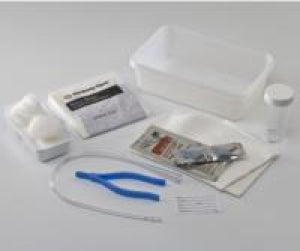 Urethral Catheter Tray (Open), Clear Vinyl, 14FR, 20/cs (Continental US Only)