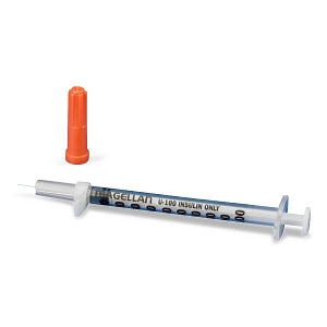 Insulin Safety Syringe, 3/10mL, 29G x _", 50/bx, 10 bx/cs (Continental US Only) (Manufacturer Backorder - Inventory Limited when Available)
