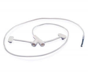 Pediatric NG Feeding Tube, 6FR, 36" with stylet and weight, 10/ctn (Continental US Only)
