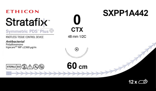 0 60CM STRATAFIX Symmetric PDS Plus, CTX, 12/bx (Continental US Only)