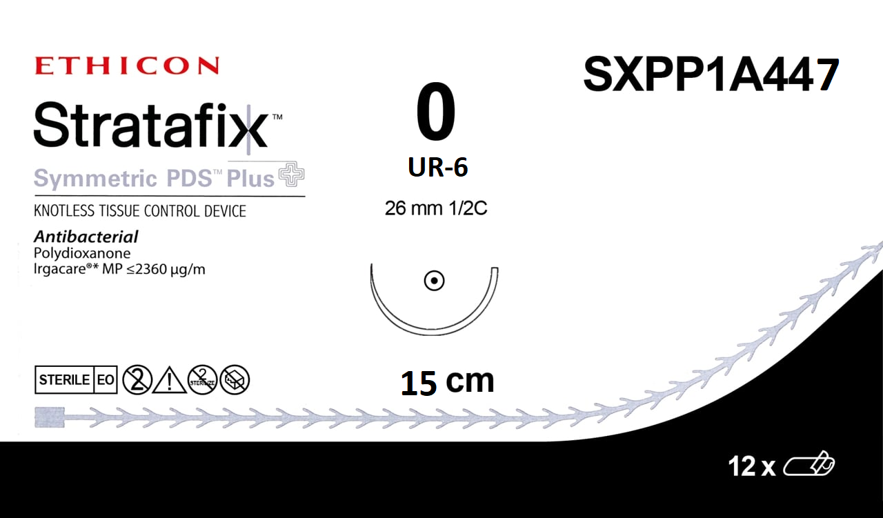 0 15CM STRATAFIX Symmetric PDS Plus, UR-6, 12/bx (Continental US Only)