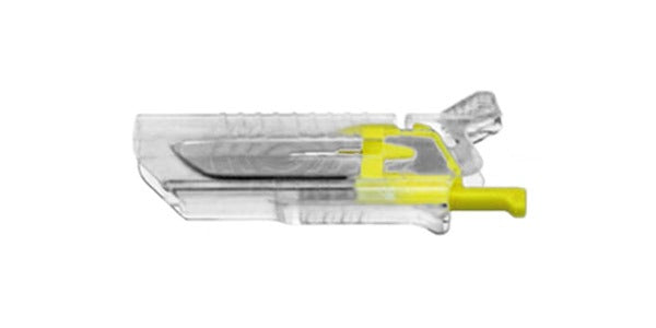 KLEEN BMS Safety Cartridge, Swann Morton, Stainless Steel, Size 21, Non-Sterile, 500/bx (DROP SHIP ONLY)