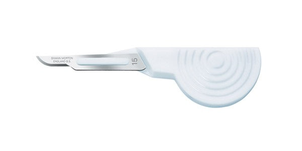Mini Scalpel, Swann Morton, Stainless Steel, Size 15, Disposable, Non-Sterile, 100/bx (DROP SHIP ONLY)