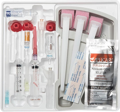 Spinal Tray Contains: 24G x 3_" Sprotte Needle, Bupivacaine HCL (0.75%) with Dextrose (8.25%) 2mL, Epinephrine (0.1%) 1mL, Lidocaine HCL (1%) 5mL, 18G x 1_" Filter Needle Blunt Tip, 25G x 1_" Needle, 18G x 1_" Introducer Needle, 22G x 1_" Needle, 18G x 1_ Needle Short Bevel, 3mL Syringe Luer-Lok, 5mL Syringe Glaspak LS, Clear Drape (Rx), 10/cs (Temp Sensitive; Non-Returnable) (Continental US Only, excluding IN and ND) (Drop Ship Requires Pre-Approval)