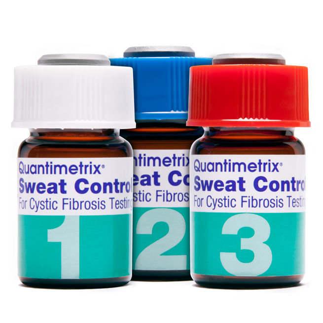 Sweat Control for Cystic Fibrosis Testing, Level 1, 2 and 3, 9x3 Ml