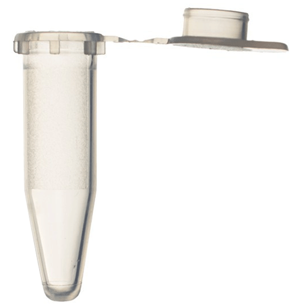Microcentrifuge Tube, 1.5mL, Natural, 500/bg