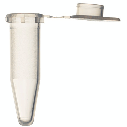 Microcentrifuge Tube, 1.5mL, Natural, 500/bg