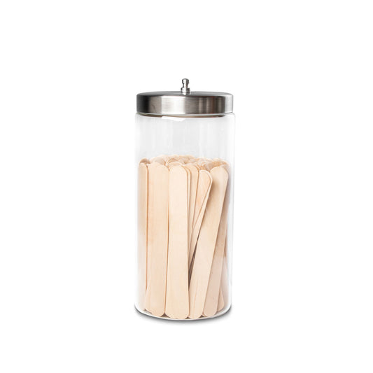 Dressing Jar, 8_" x 4", Glass, 1/bx, 6 bx/cs