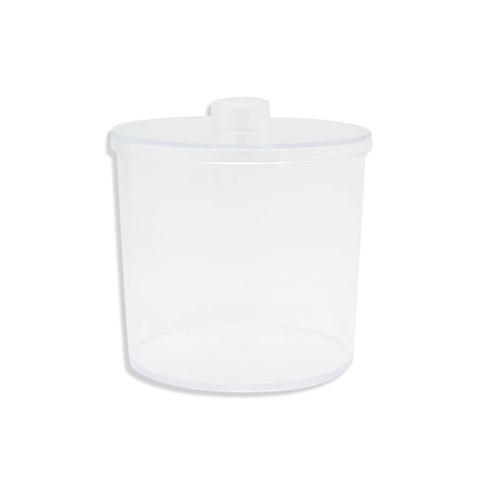 Dressing Jar, 4" x 4", Plastic, Clear, 5/cs