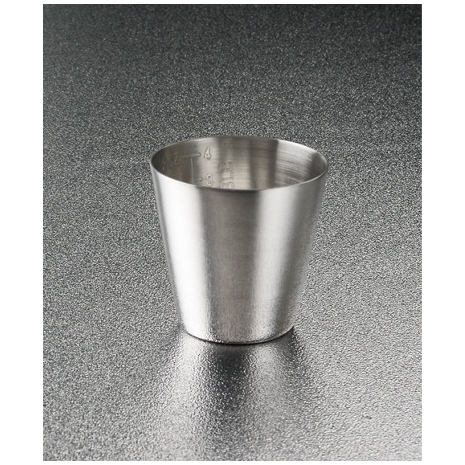 Medicine Cup, 2 oz, Stainless Steel