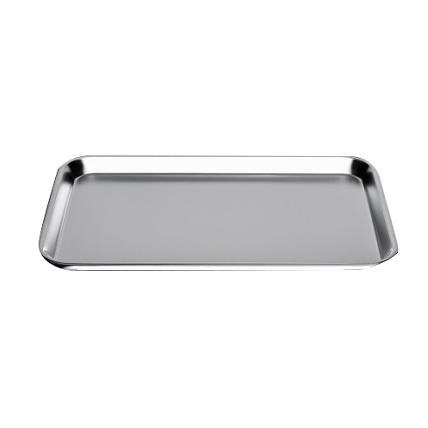 Flat Instrument Tray, 19 1/8" x 12_" x 5/8", fits Mayo Stand, Stainless Steel
