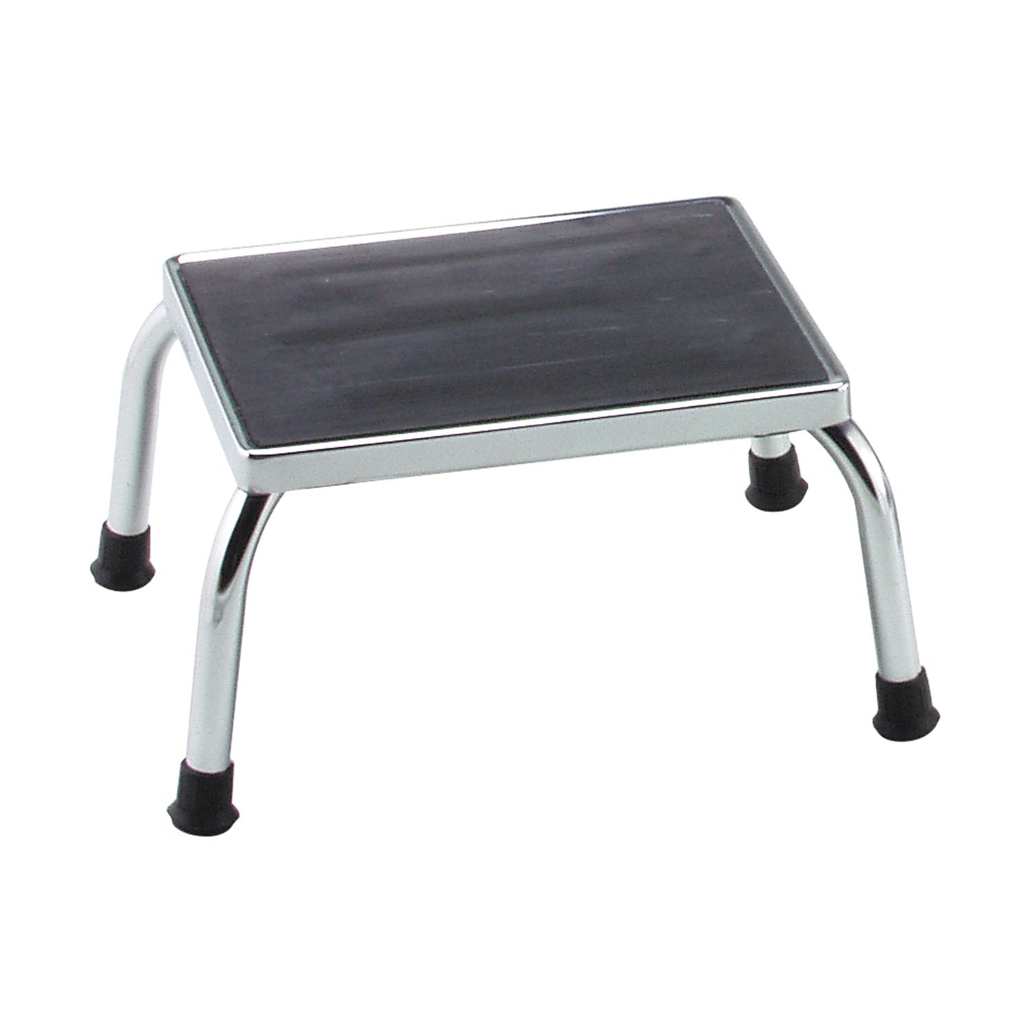 Footstool, 11" x 14" Platform, Chrome 