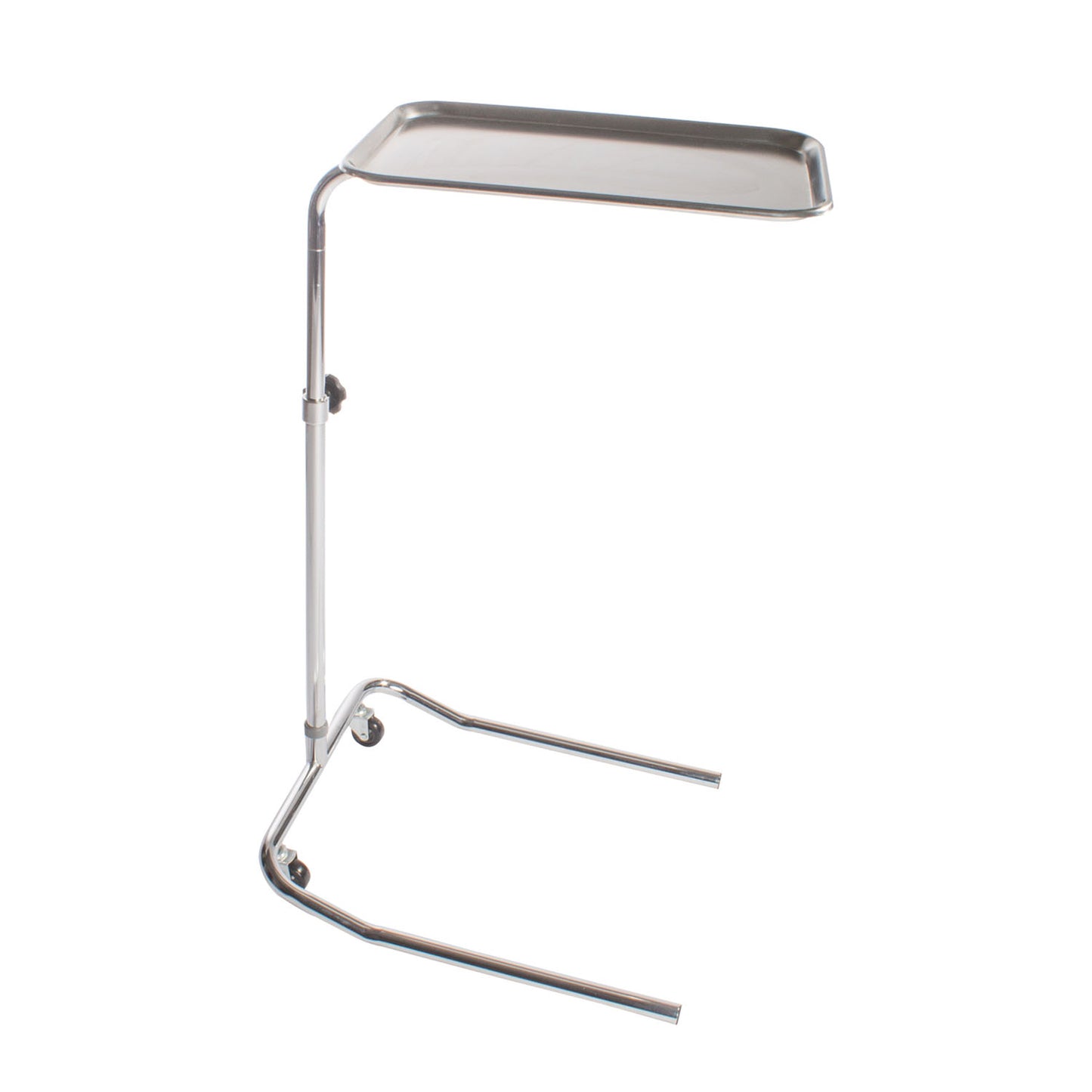 Mayo Stand, U-Shaped Base, Height Adjusts From 31" - 50", Stainless Steel (32 ea/plt)