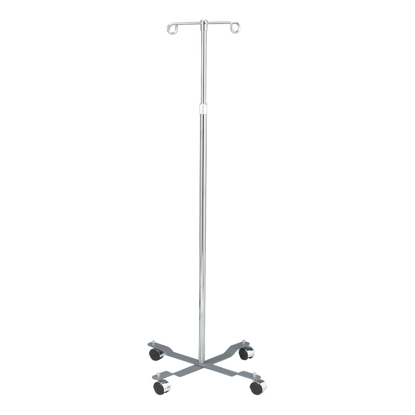 IV Pole, 2 Hook, 4 Caster, Adjust 47" - 84" (114 ea/plt) 