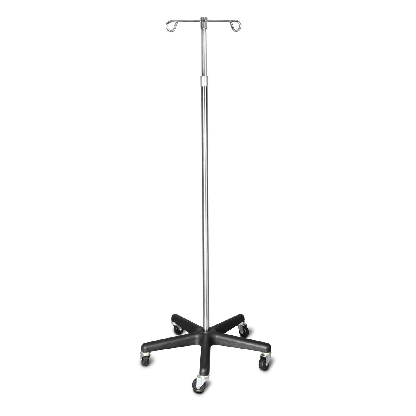 IV Pole, 2 Hook, 5 Caster, Adjust 47" - 84" (14 ea/plt)