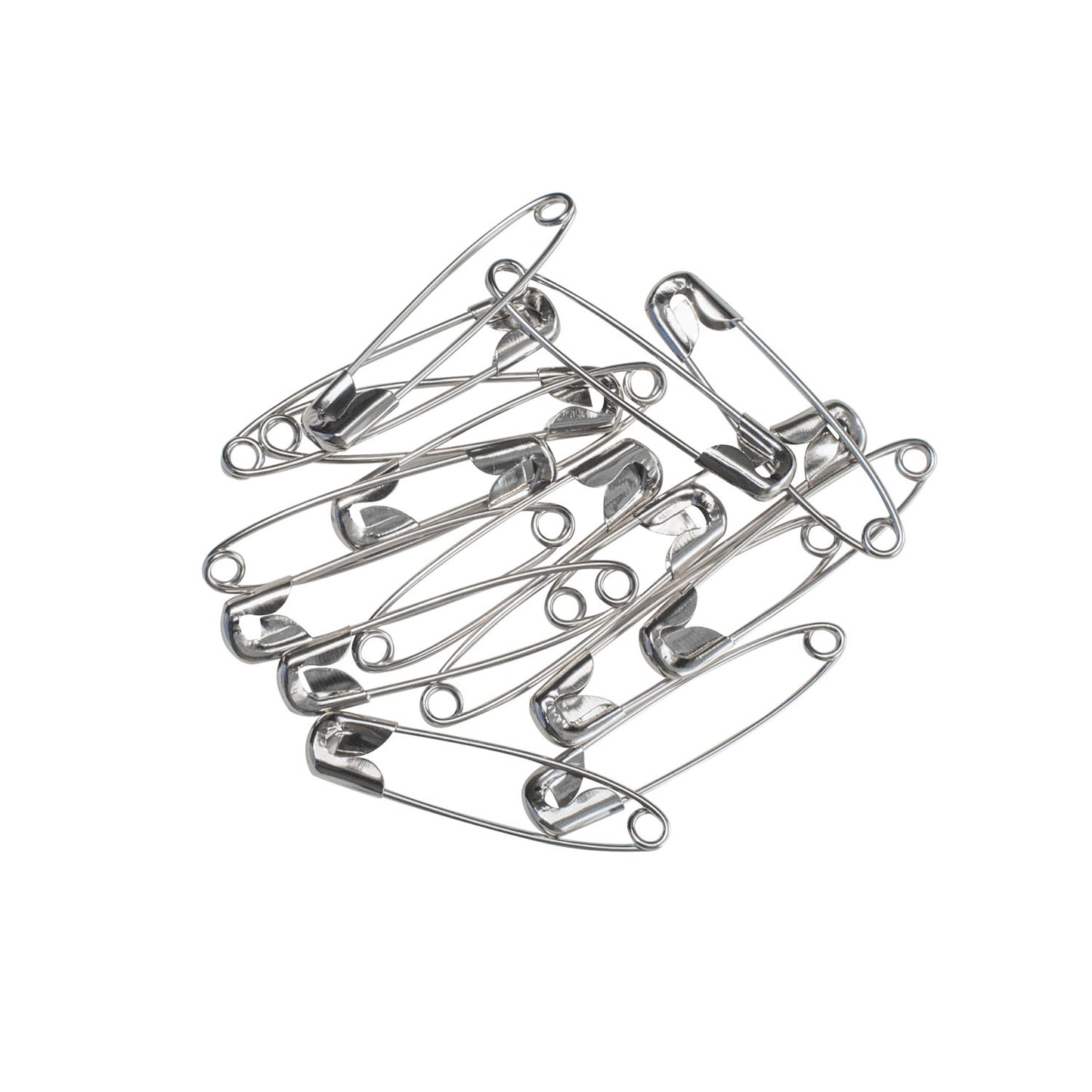 Safety Pins #1, 1_" Long, 10 gr/bx