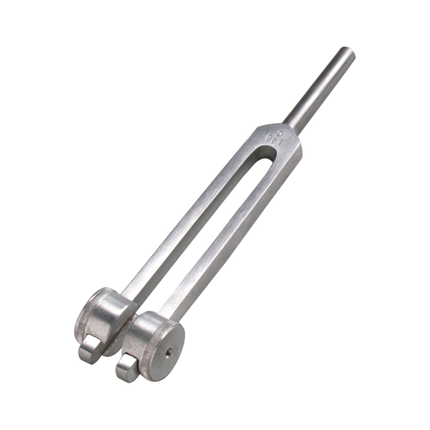 Aluminum Tuning Fork,128c, with Fixed Weights 