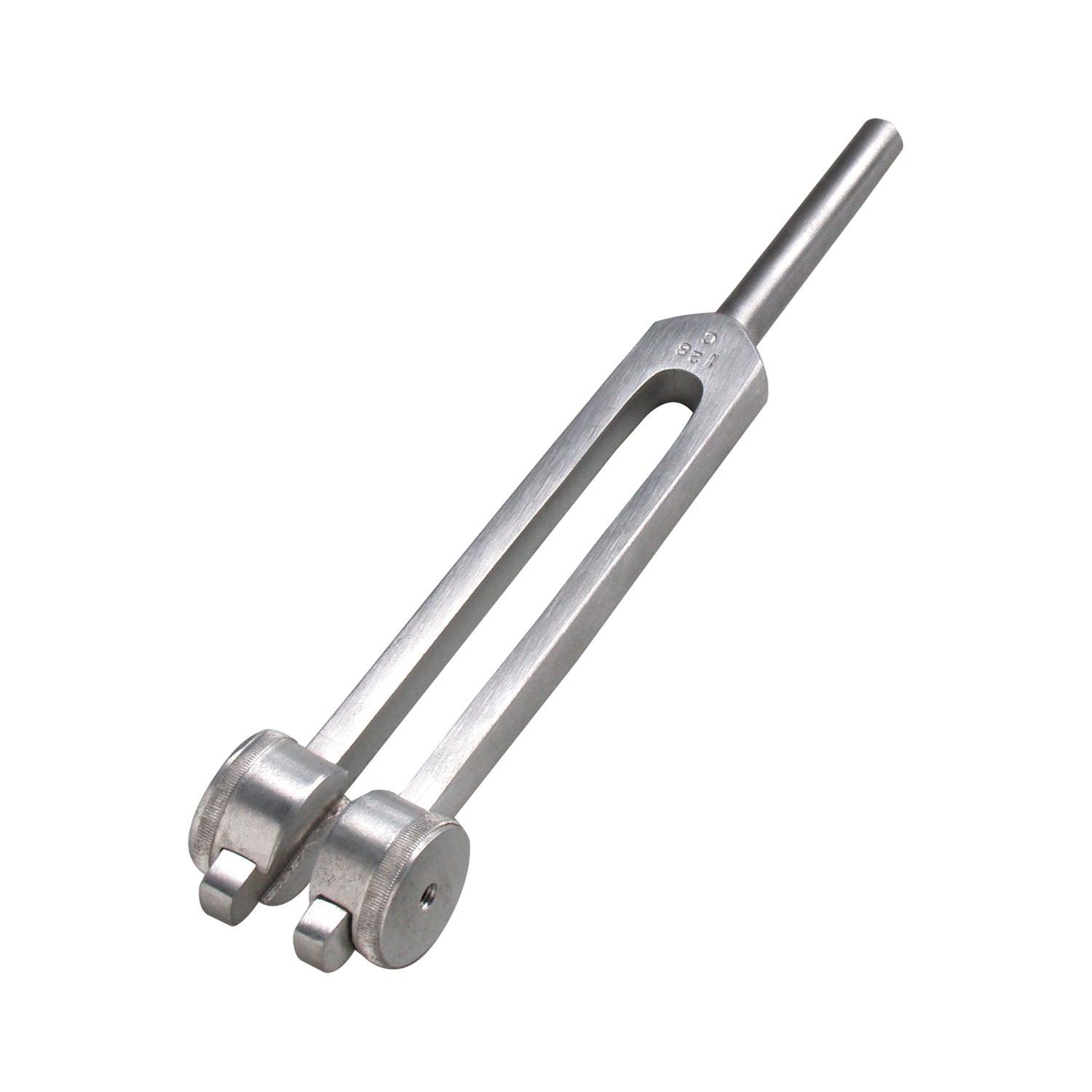 Aluminum Tuning Fork,128c, with Fixed Weights 