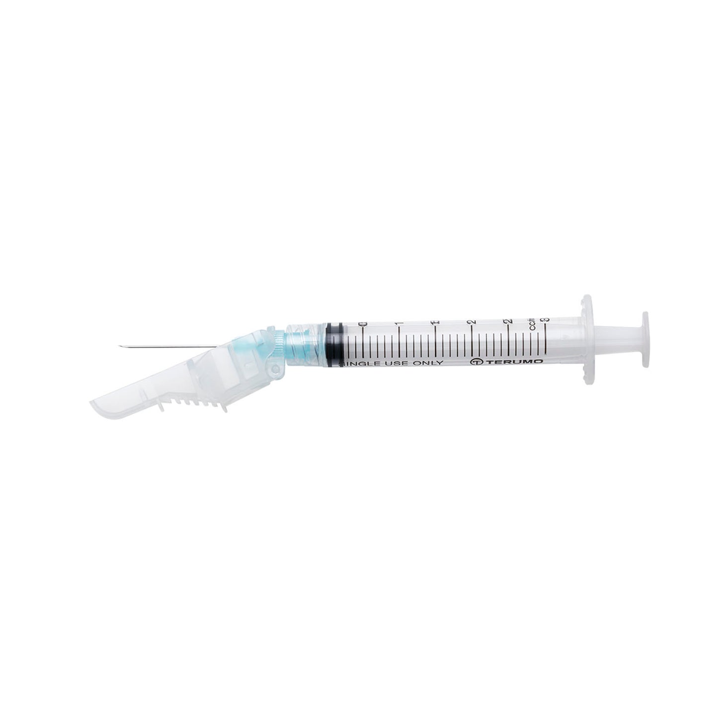 Safety Needle with 3cc Syringe, 23G x 1", 100/bx, 4 bx/cs (36 cs/plt) (US Only)