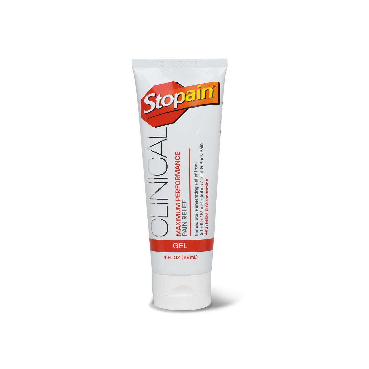 Stopain Clinical Gel 4 fl. oz. Tube, 24/cs (US SALES ONLY) (For resale to Healthcare Professionals only. Prices should only be viewable when a healthcare professional is logged in to an account on a dealers website.Products cannot be sold to retail stores or online retailers such as Amazon, Walmart,eBay, Alibaba, etc.)