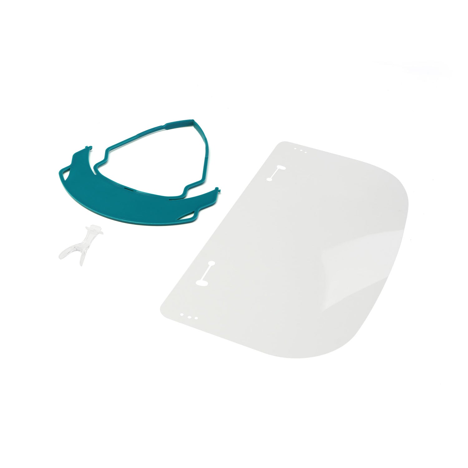 Visors, Plastic, Reusable, One Size Fits Most, Single Color 100/bx