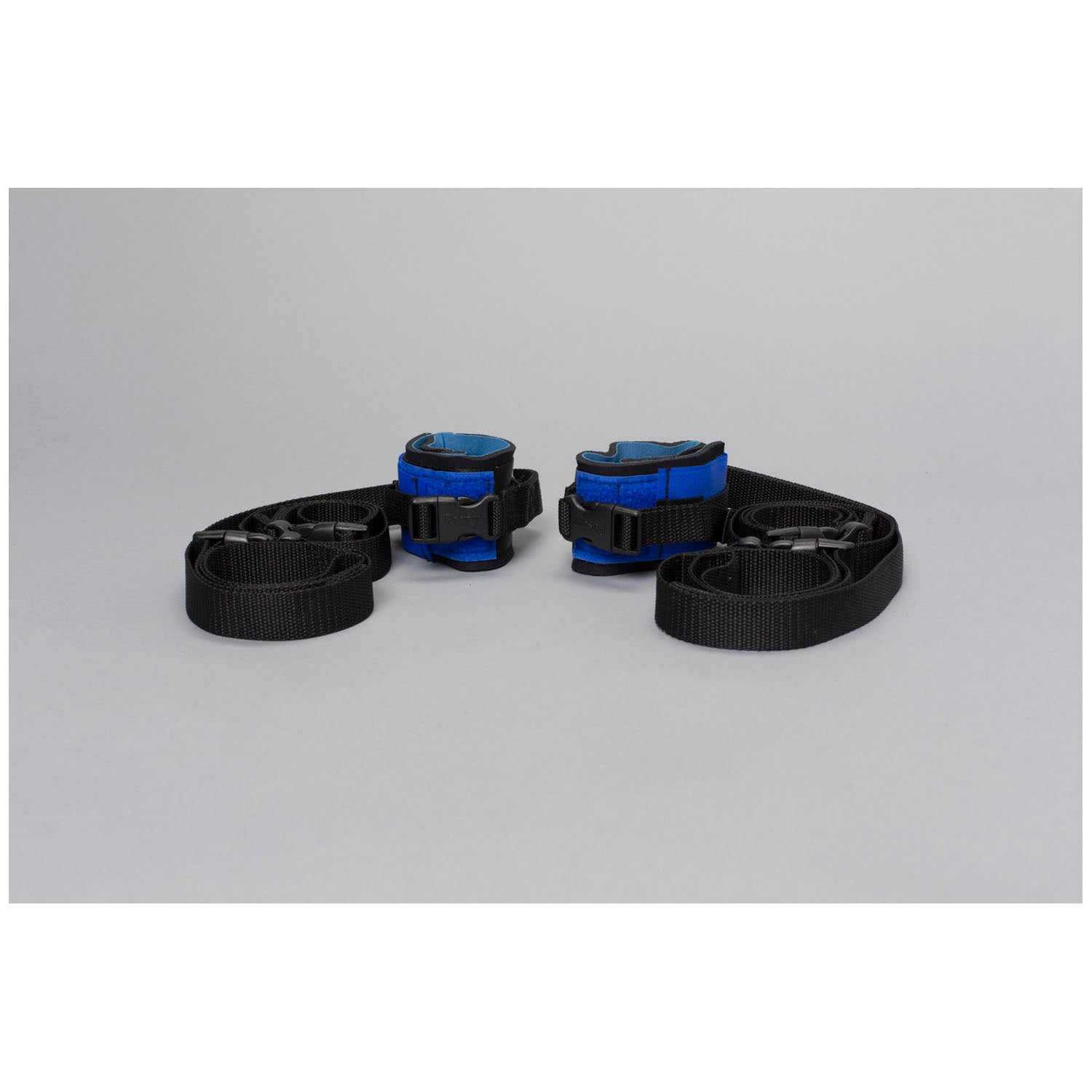 Posey Wrist Restraint, Twice-as-Tough, One Size Fits Most, Quick Release Buckle, 2-Strap, Machine Washable, Neoprene, Blue (Continental US + HI Only)