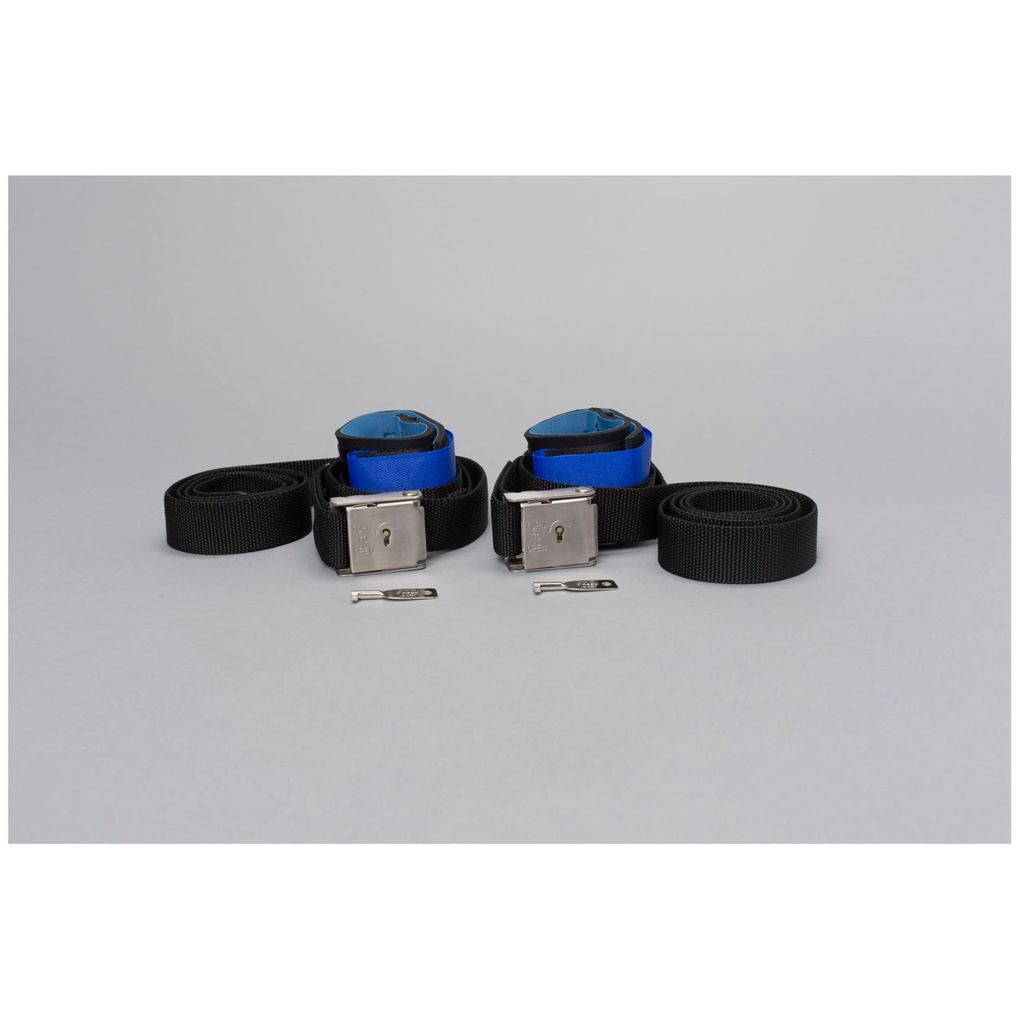 Posey Locking Wrist Cuff, Twice-as-Tough, Single Strap, Neoprene, Blue (Continental US + HI Only)